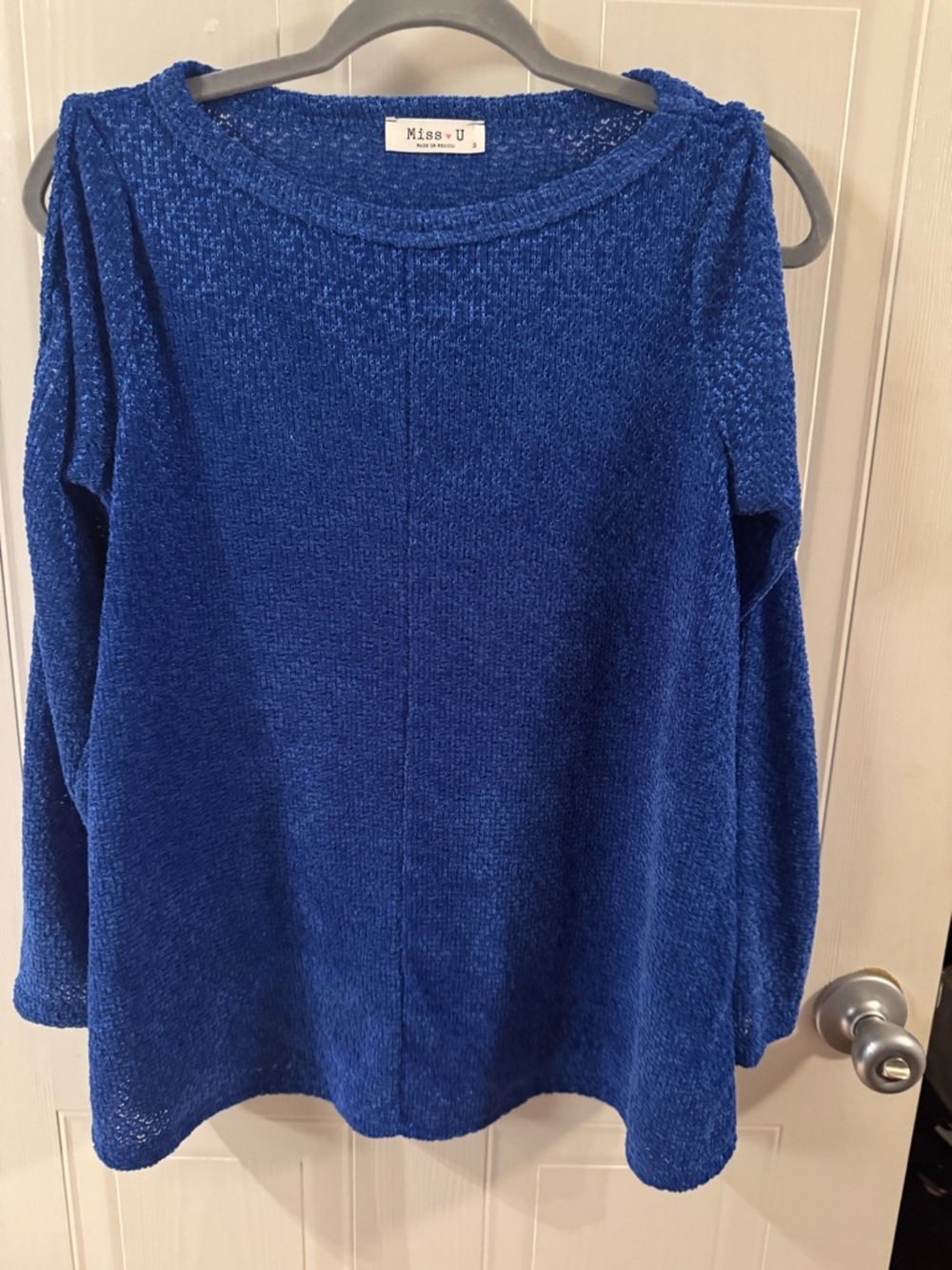 Royal Blue Women's Knit Sweater